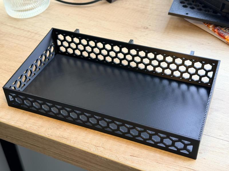 IKEA Skadis Pegboard Compatible Flat Honeycomb Hollow Storage Box