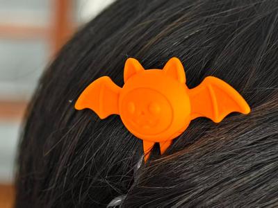 Halloween Bat Elf Hair Clip