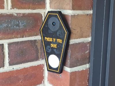 Halloween Spooky cover for Google Nest Doorbell