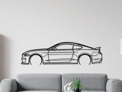 2015 ford mustang gt silhouette 