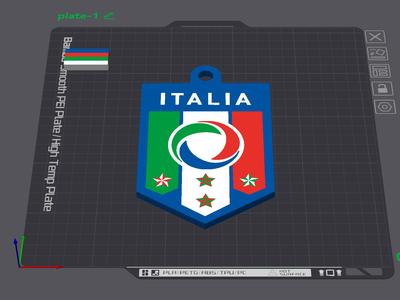Italy Football – Keychain Edition