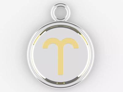 Aries Pendant 2