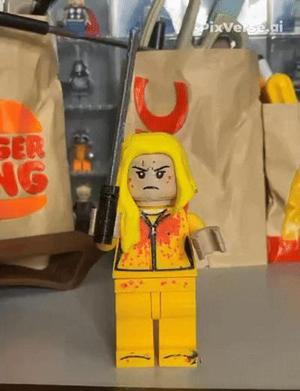 BIg Brick Kill Bill Beatrix Kiddo