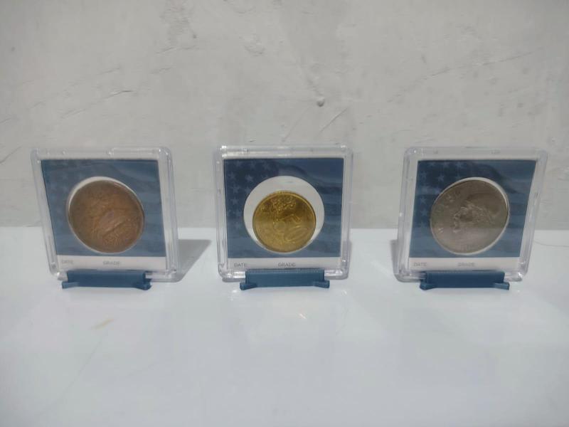 Coin box holder