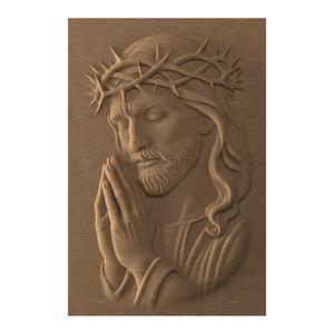 Jesus Christ -- STL file CNC woodcarving