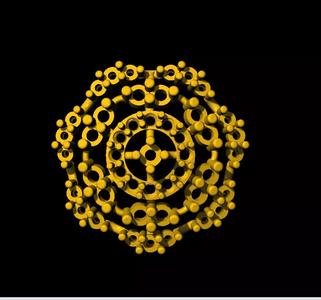 Sidepiece taiwanese golden buddhist symbol