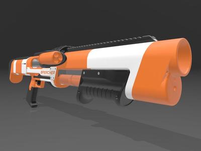 Plain Muzzle ---> Breacher - Shell Ejecting Nerf Shotgun Blaster