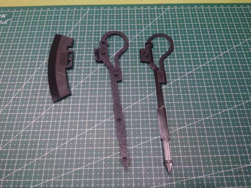 SD Zaku Heat Hawk - Xiaomi Gimbal 3 Shell Adapter