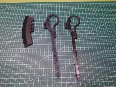 SD Zaku Heat Hawk - Xiaomi Gimbal 3 Shell Adapter