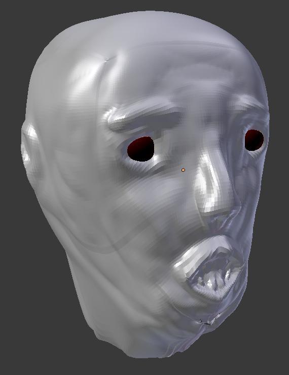 Monster Alien Head