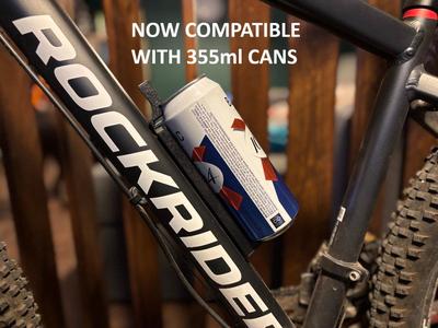 Snap-In Beer holder for bicycles for 355 ml cans