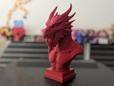 Blood Dragon Bust