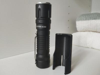 Sofirn SC33 Flashlight Glare Shield for Bicycle
