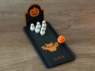 Mini Ghost Bowling - Halloween Edition