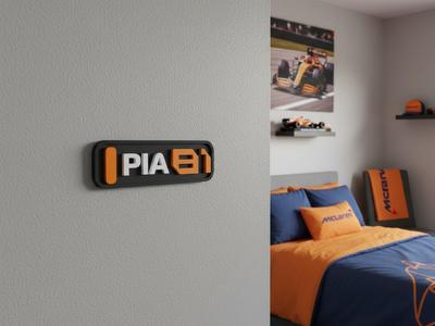 McLaren Formula 1 Driver tags