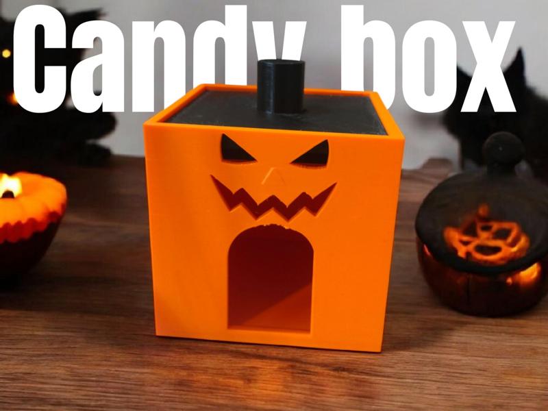 Pumpkin candy box   AMS IS NOT NEEDED