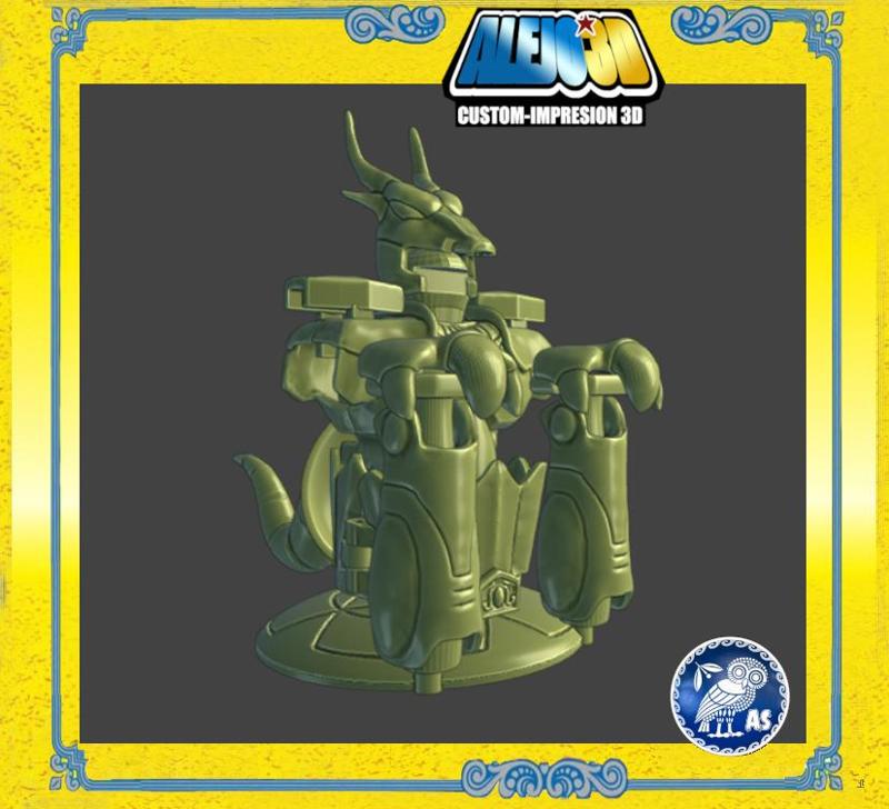 Object Dragon v1 vintage Saint Seiya