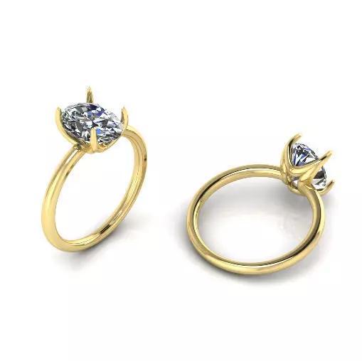 Solitaire ring Model 7525