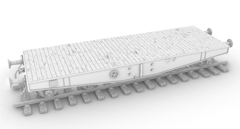 GERMAN RAILWAY SCHWERER PLATTFORMWAGEN Typ SSy 1:35 SCALE '39~'45 SERIES