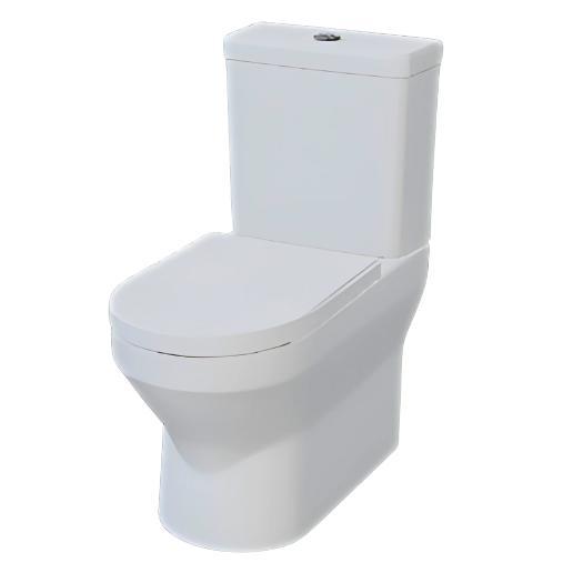 Sleek Ceramic Toilet