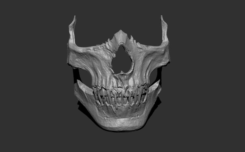 CODM ETERNAL SIEGE GHOST MASK