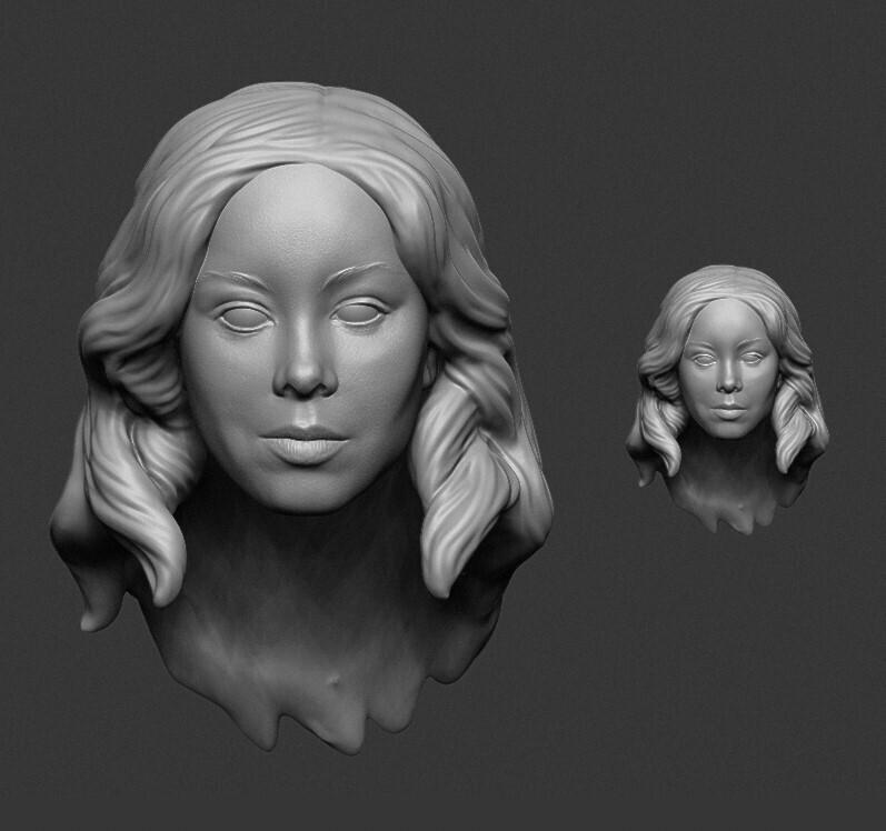 1/6 1/12 Marvel Rio Vidal Green Witch version Lady Death Aubrey Plaza Agatha All Along headsculpt