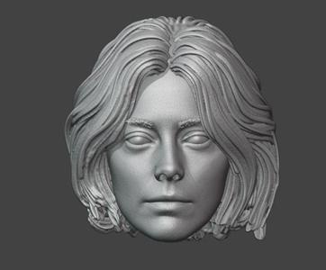 Valeria call of duty 3d print head