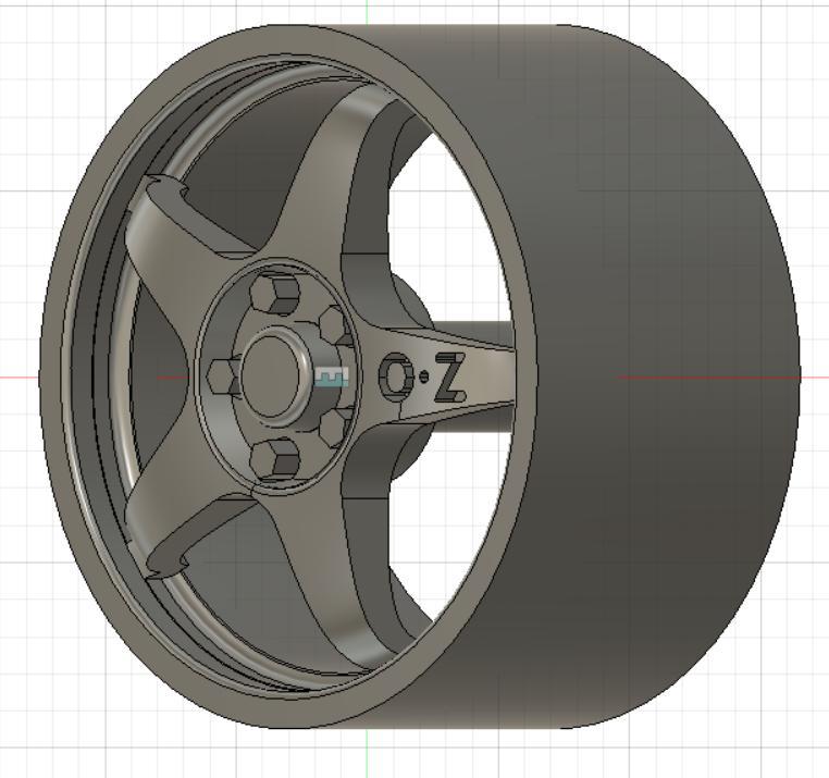 O.Z Racing crono evo rim (18 inches) 1/24