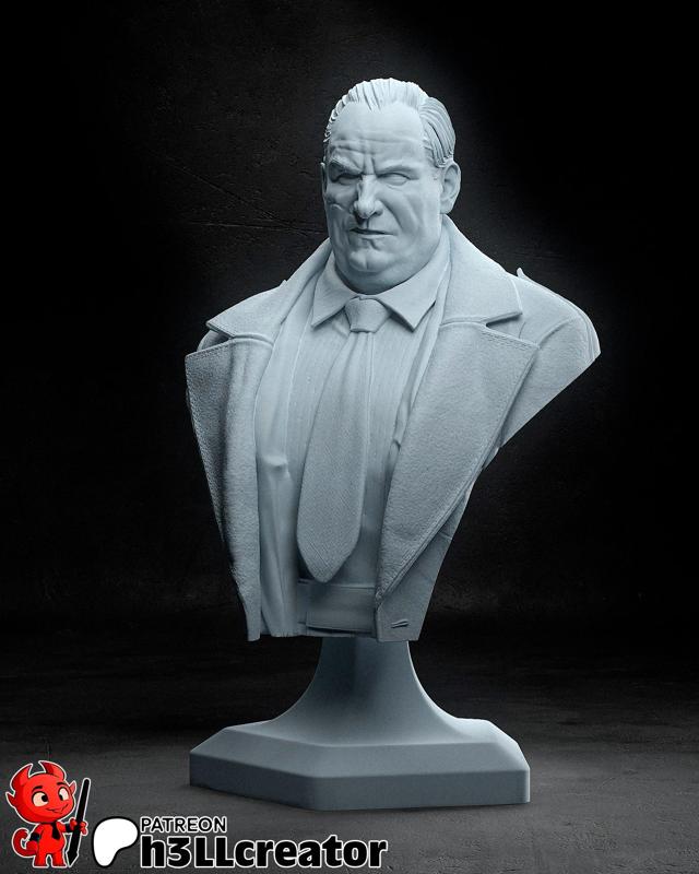 Bust of Oswald "Oz" Cobb