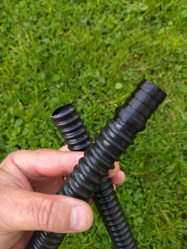 20mm, 3/4" pond hose straight connector joiner barbed pipe fitting | I001-20