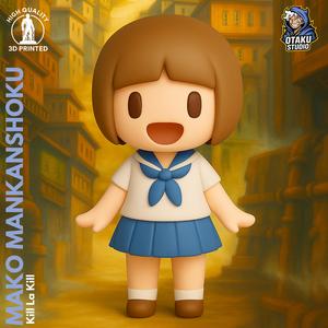 Chibi Mako Mankanshoku - Kill La Kill Fan Art 3D Model