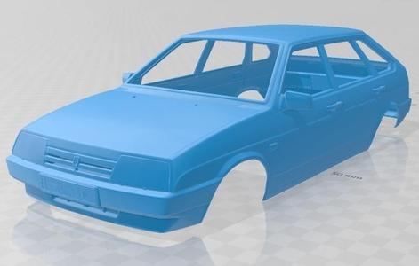 VAZ Lada 2109 1987 Printable Body Car