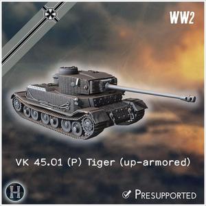 PzBefWgVI P VK 4501 up-armored heavy tank - Germany Eastern West