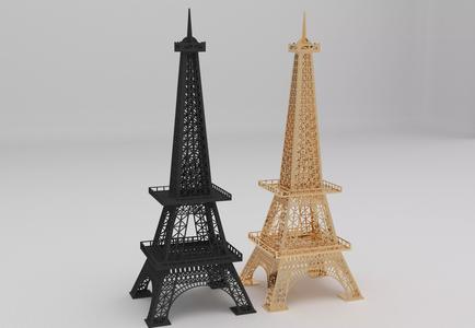 eiffel tower 3d model