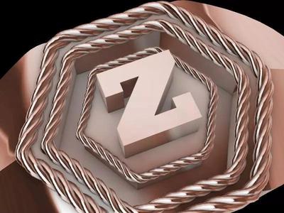 z alphabet rope signet ring stl verified