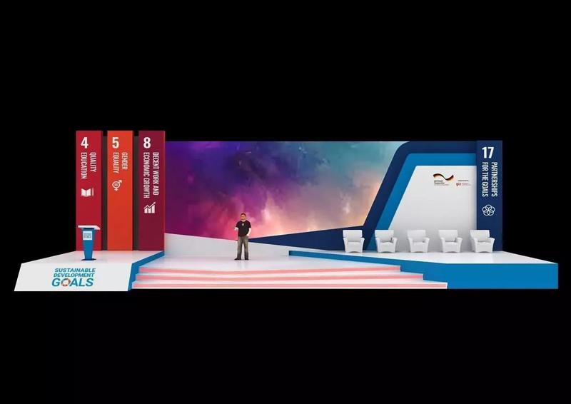 Stage exhibition stand design