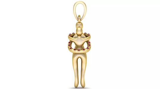 Romantic 3D Printable Jewelry 3D PRINDABLE MODEL