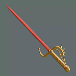 Satan Saber Shadow Moon Replica for Cosplay