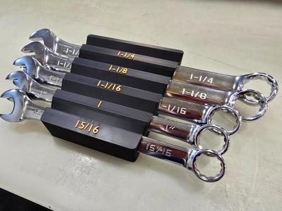 Large SAE Wrench Organizer
