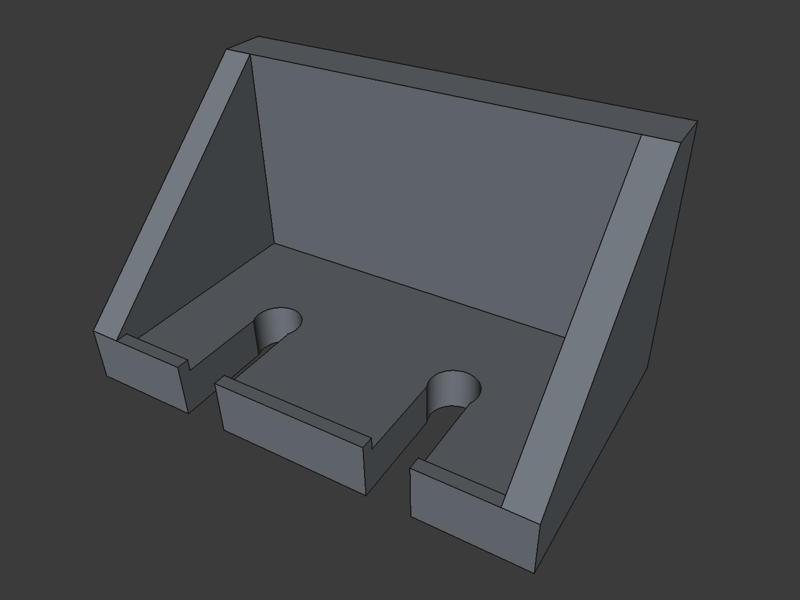 Magnetic cleaning rod holder for gun safe