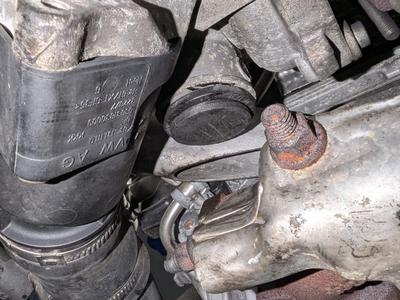 VW Audi CR TDi EGR Intake plug