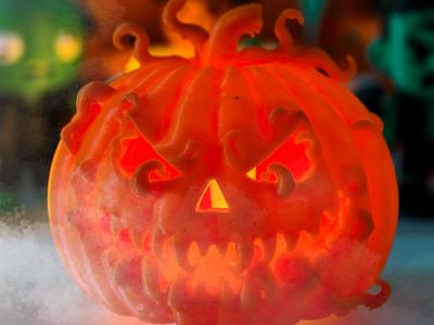 Tentacle Pumpkin Lantern