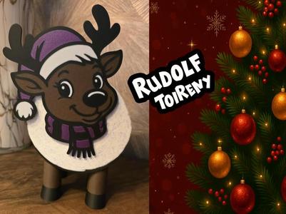 ToiReny Toilet Paper Reindeer Christmas xmas
