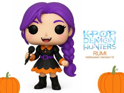 Rumi KPOP Demon Hunters Halloween Edition v1 Funko