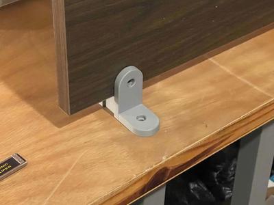Desk partition clamp for 15mm Panel