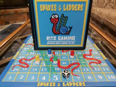 SNAKES & LADDERS - Bookcase Edition