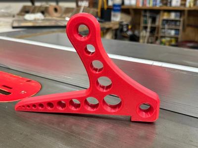Table saw push stick