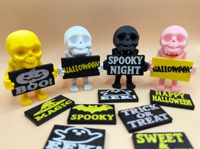 Articulated Baby Skeleton - Message