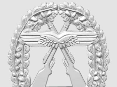 Beret Badge Air Force Force Protection of the Bundeswehr