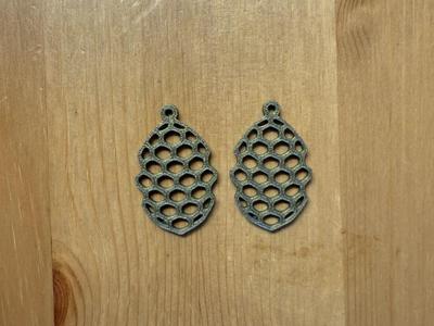 Honey Comb Earrings